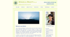 Desktop Screenshot of angelahasty.com