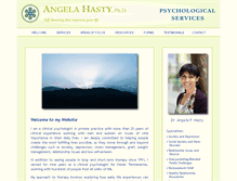 Tablet Screenshot of angelahasty.com